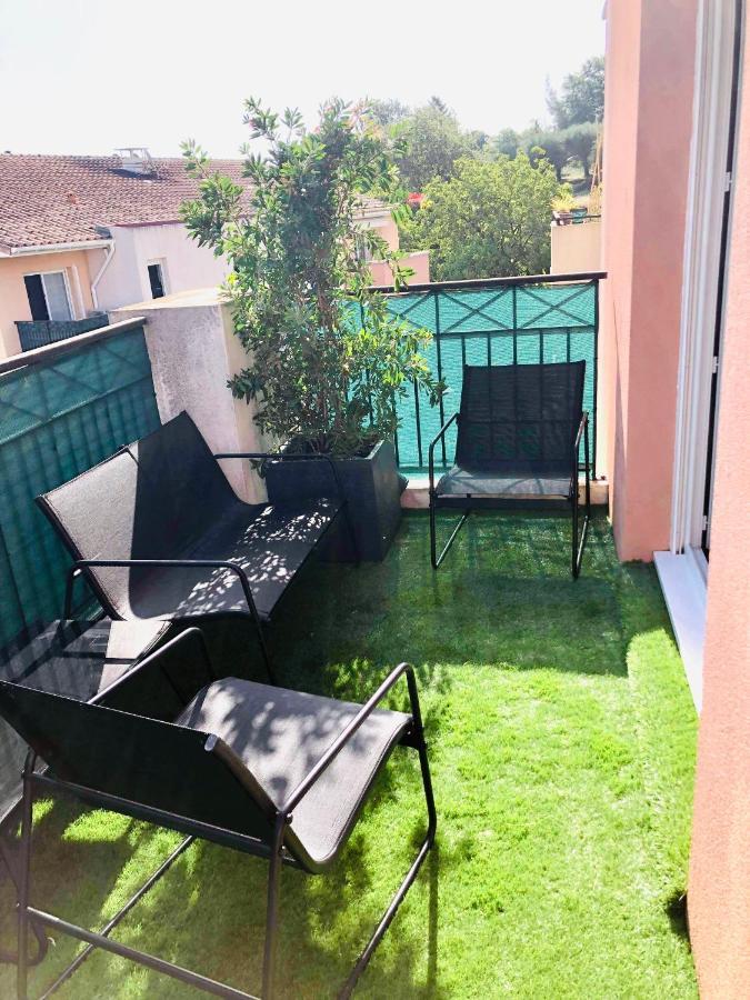 Les Jardins Des Senteurs - Appartement Prive Avec Piscine Et Parking Grasse Eksteriør bilde